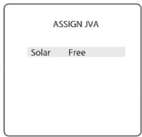 POLARIS PAC - INSTALL SETTINGS>ASSIGN JVA - 2