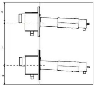 Carel ultimateSAM - Siphons d'évacuation pour le condensat modèles SA0* et distances minimales - 7