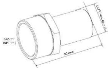 Carel ultimateSAM - Dampfeinlass-Bausatz für SA0 (single-pipe) - 2