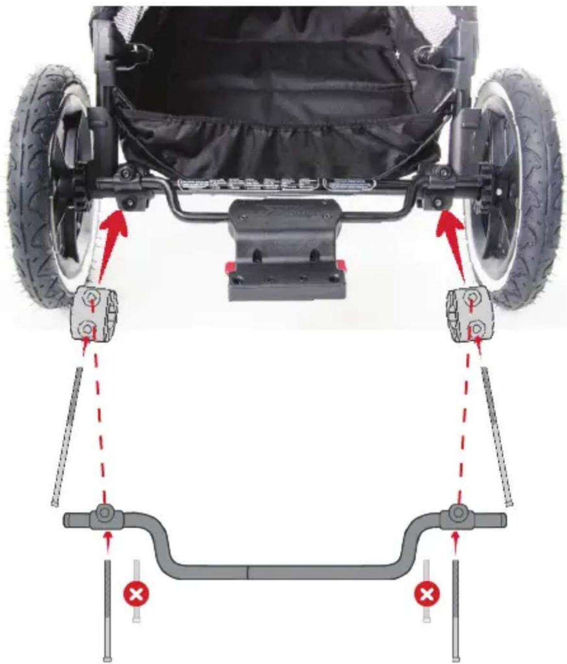 Mountain Buggy Freerider - bar configuration 5 - 1