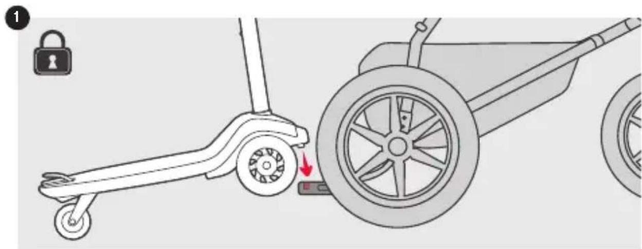 Mountain Buggy Freerider - connecting freerider - 1