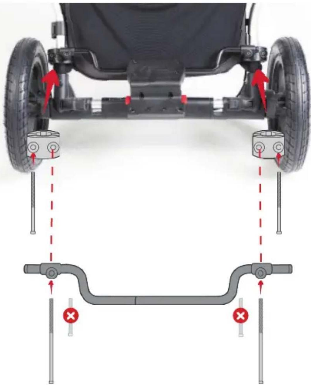 Mountain Buggy Freerider - bar configuration 6 - 2