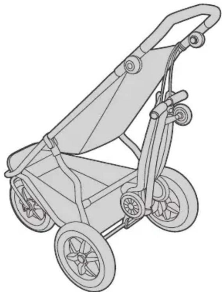 Mountain Buggy Freerider - disconnecting freerider - 4