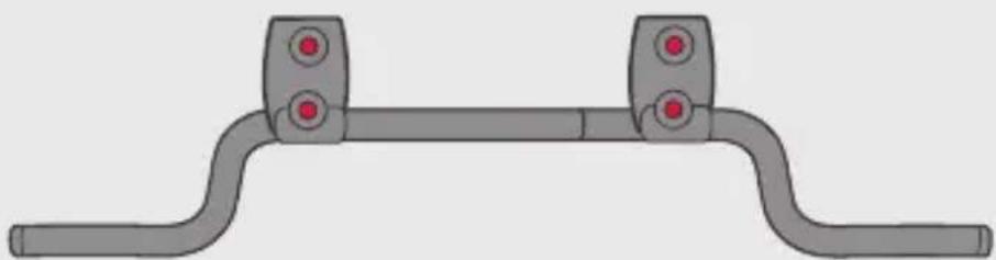 Mountain Buggy Freerider - connector bar width - 4