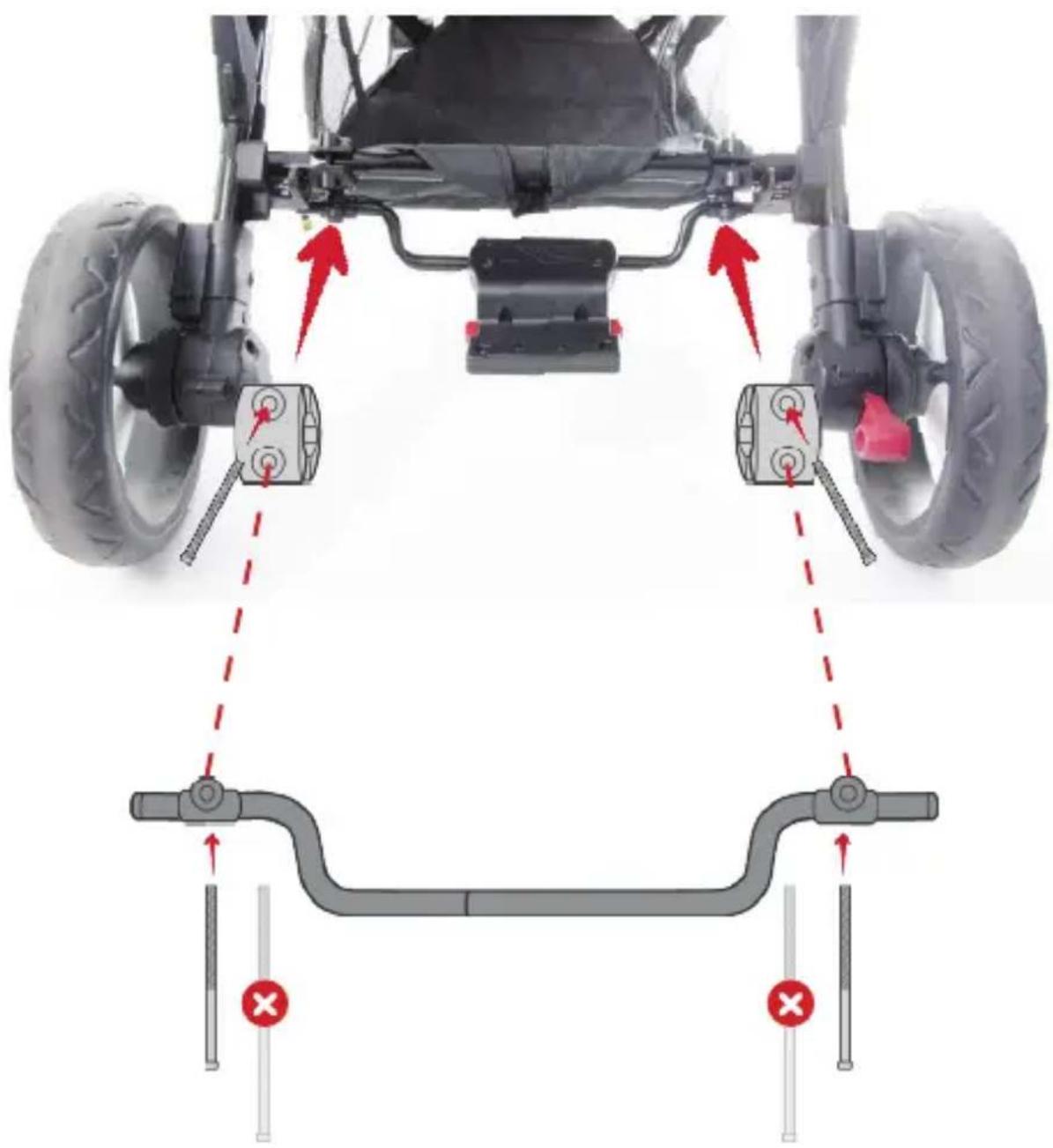 Mountain Buggy Freerider - bar configuration 6 - 3