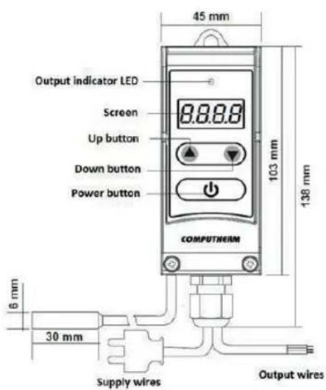 Computherm WPR100GC - Placement de l'appareil - 1