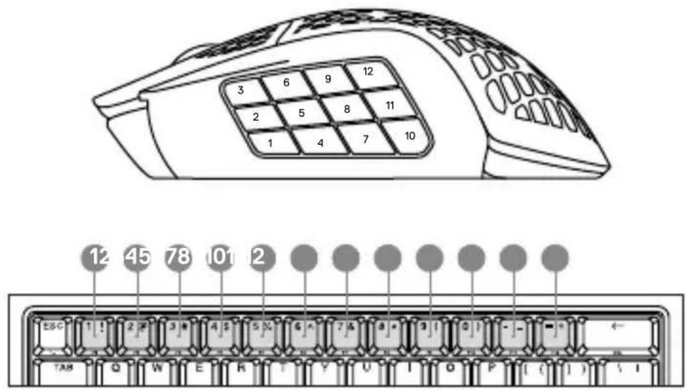STEELSERIES Aerox 9 Wireless - DEFAULT MAPPING - 1