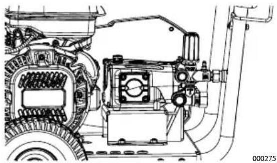 Generac PRO 6712 - Vidange de l'huile de la pompe - 1