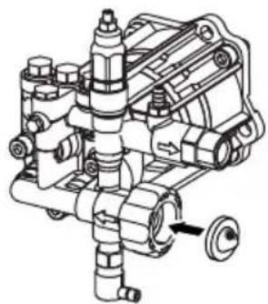 Generac 2900PSI - Raccord de l'alimentation en eau - 1