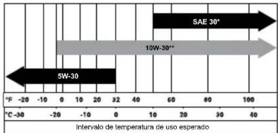 Generac 2900PSI - Recomendaciones sobre el aceite de motor - 1
