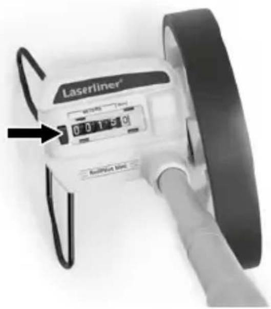 Laserliner RollPilot Mini - Radering av mätvärde - 1