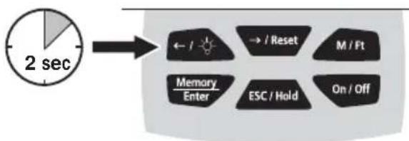 Laserliner RollPilot 012 - Iluminação do visor - 1