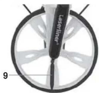 Laserliner RollPilot 012 - Pilin takılması - 2