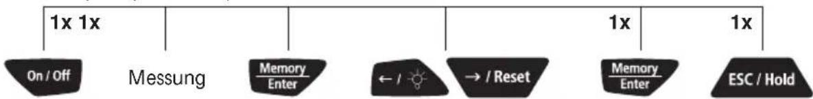 Laserliner RollPilot 012 - Messwerte speichern - 2