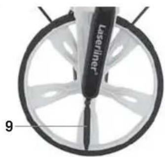 Laserliner RollPilot 012 - Вставлення батареї - 2