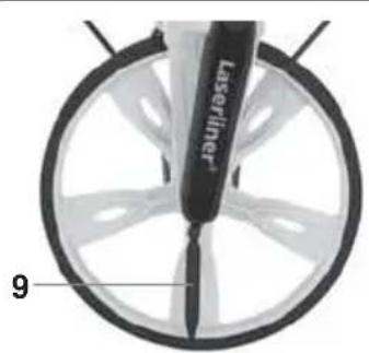 Laserliner RollPilot 012 - Patarei sisestamine - 2
