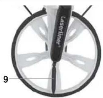 Laserliner RollPilot 012 - Installazione della pila - 2