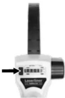 Laserliner RollPilot S12 - Usuwanie wartości pomiaru - 1