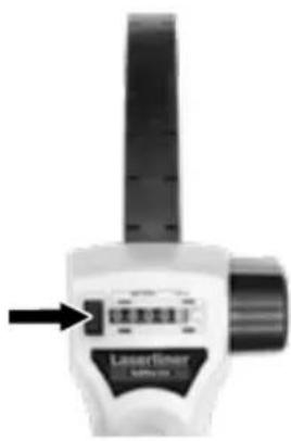 Laserliner RollPilot S12 - Удаление показаний - 1