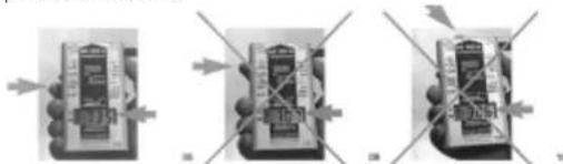Gigahertz Solutions ME3851A - Mise à la terre de l'appareil et de la personne qui mesure - 2