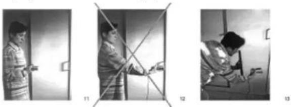 Gigahertz Solutions ME 3951 A - Orientation de l'appareil lors de mesures de champs électriques alternatifs - 1