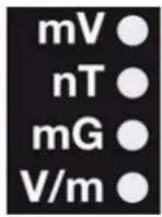 Gigahertz Solutions NFA1000 - Leds et affichage - 1