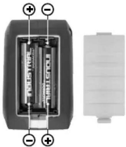 Laserliner CompactCrossLaser Plus - Poner las pilas - 1