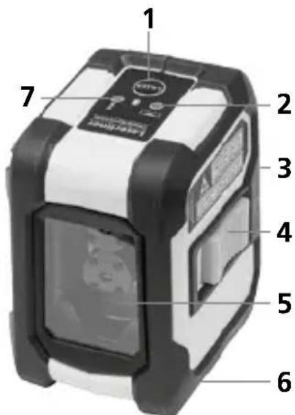 Laserliner CompactCrossLaser Plus - Poner las pilas - 2