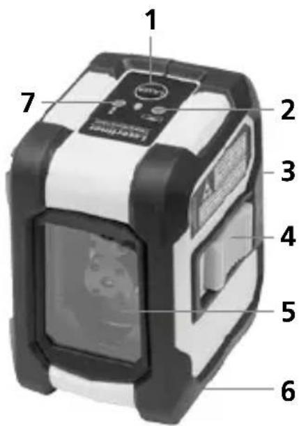 Laserliner CompactCrossLaser Plus - Mise en place des piles - 2