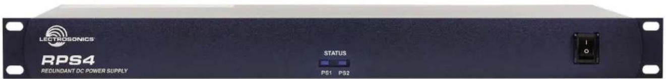LECTROSONICS® RPS4 REDUNDANT DC POWER SUPPLY STATUS P51 P52