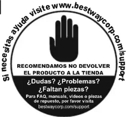 BESTWAY LayZSpa 60161 - Códigos DE ERRO - 2