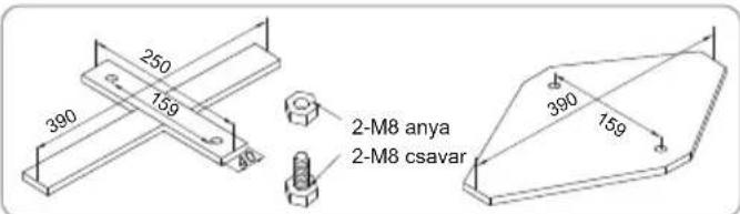 BESTWAY Steel Pro 5619N - A talp felszerelése - 1