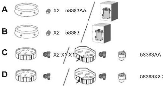 BESTWAY Steel Pro 5619N - LET OP: - 3