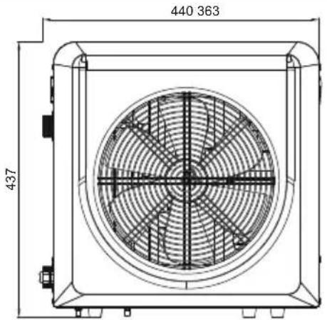 BESTWAY Flowclear 58748 - The water heating rate may change in the conditions below: - 1