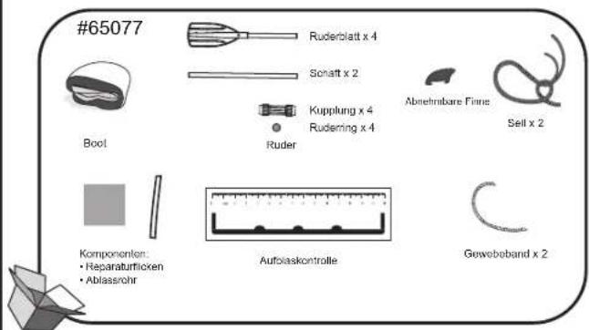 BESTWAY 65077 - KAJAK LITE-RAPID X2 - 1