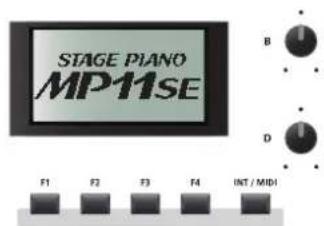 KAWAI MP11SE - [1] [2] [3] 按钮 - 1