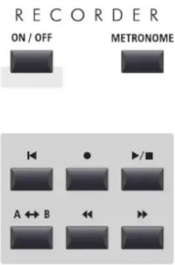 KAWAI MP11SE - RECORDER SECTION - 1