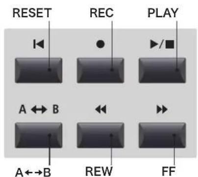 KAWAI MP11SE - 录音器控制按钮 - 1