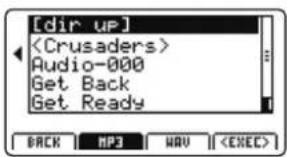 KAWAI MP11SE - 选择要 LOAD(加载) 的文件 - 1