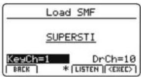 KAWAI MP11SE - 加载 SMF 文件 - 2