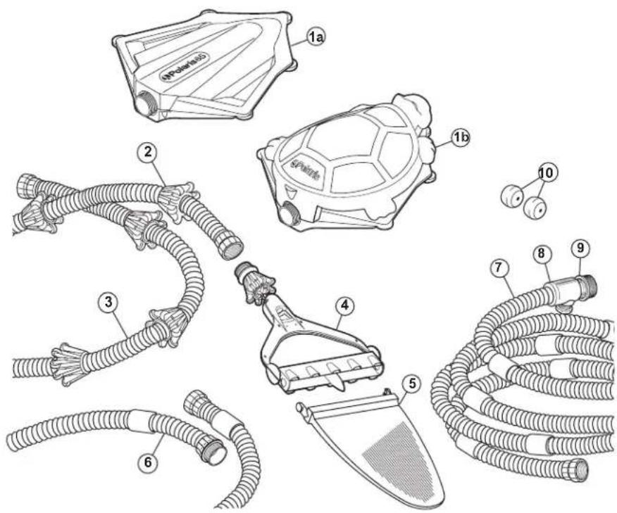 POLARIS Turbo Turtle - Limpiafondos completo Polaris - 1