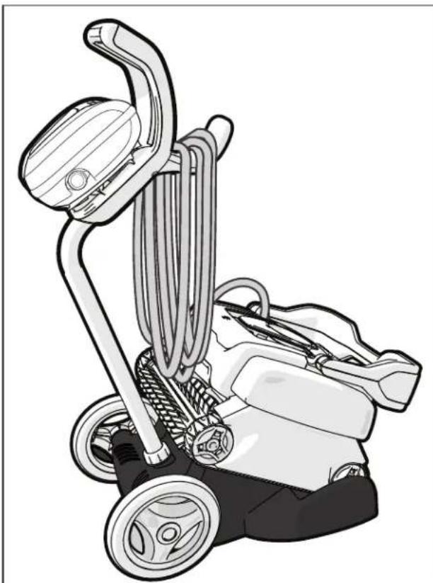 POLARIS 8050 Sport - Almacenamiento del limpiador - 2