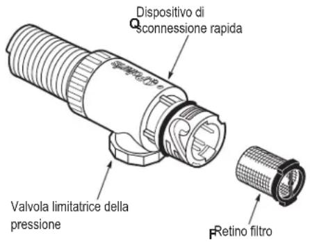 POLARIS VacSweep 165 - Valvola limitatrice della pressione - 1