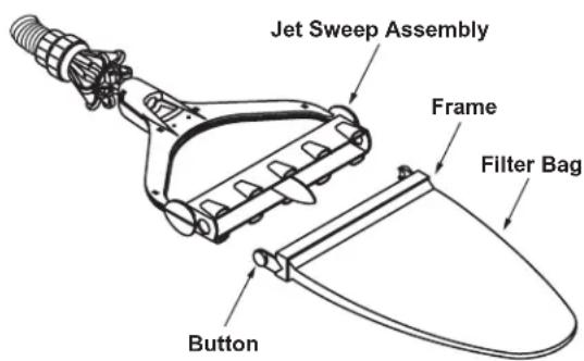 POLARIS VacSweep 165 - Cleaning the Filter Bag - 1