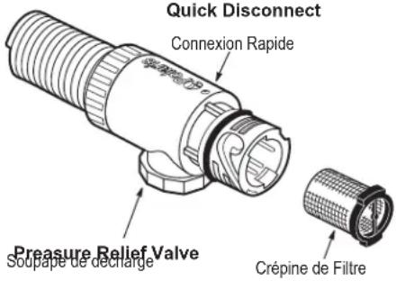POLARIS VacSweep 165 - Soupape de décharge - 1