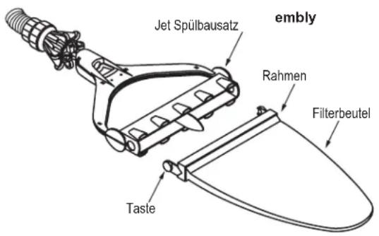POLARIS VacSweep 165 - Filterbeutel reinigen - 1