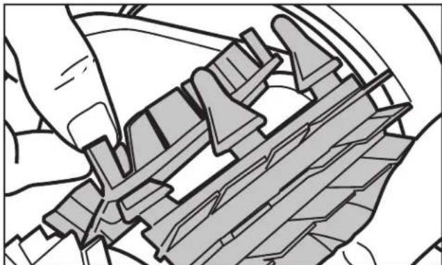 POLARIS 7240 - Remplacement des brosses - 3