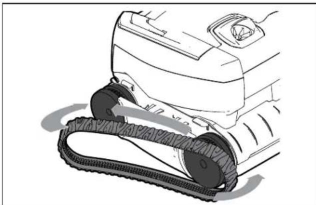 POLARIS 7240 - Reemplazo de la oruga - 2