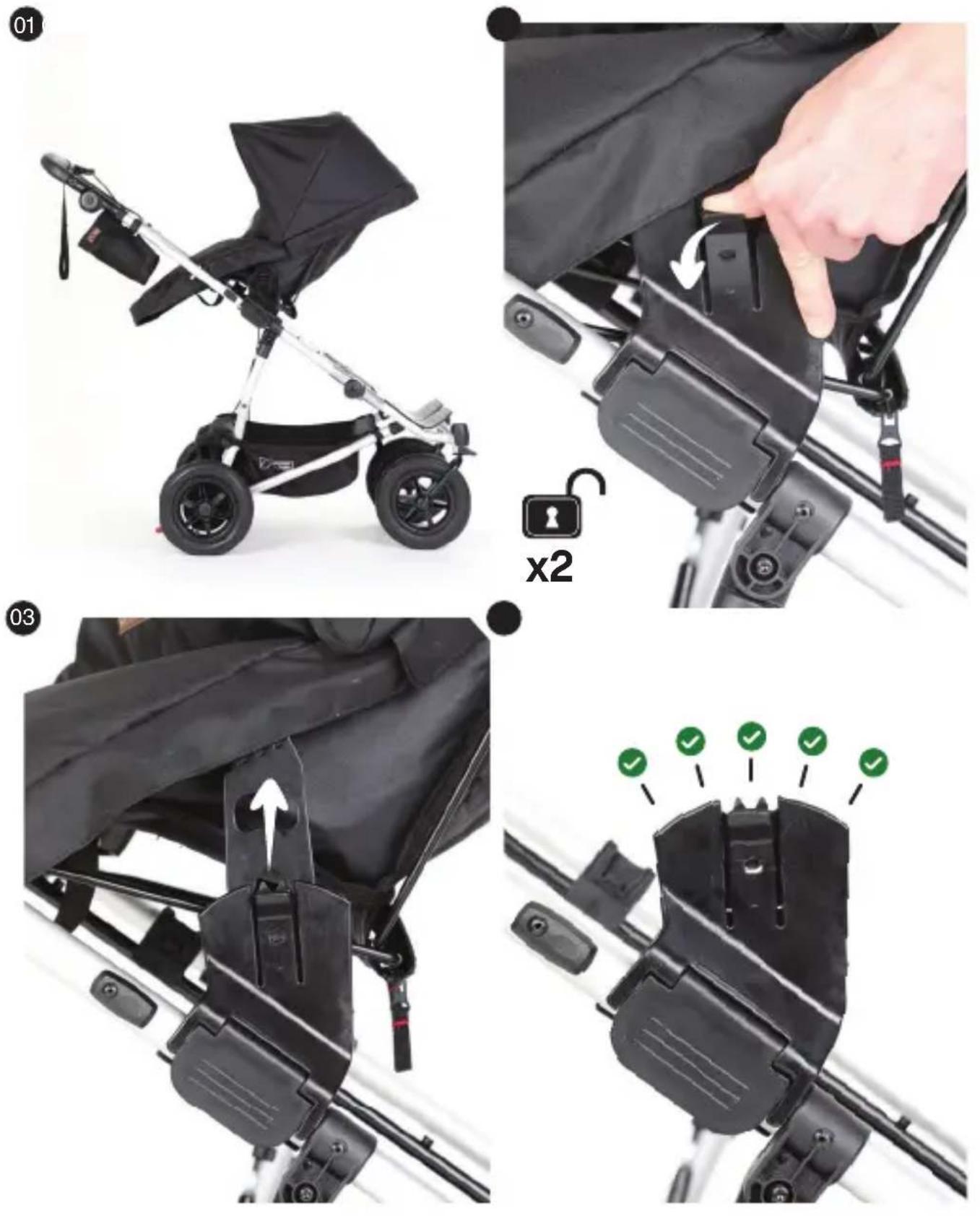 Mountain Buggy Carrycot Plus - IA - 36