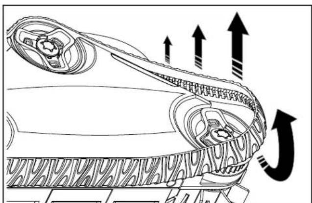 POLARIS P825 - Replacing the Tracks - 2